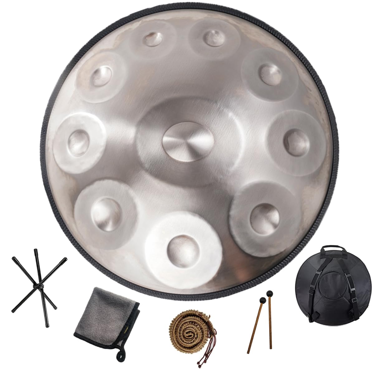 Amazon.co.jp: KoKoty HandPan Drum 440hz/432hz ハンドパンドラム ニ